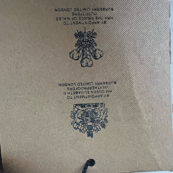 Burberry bag charm tag Red Leather Tb Bag Charm gold logo travel letter star - Picture 5 of 10